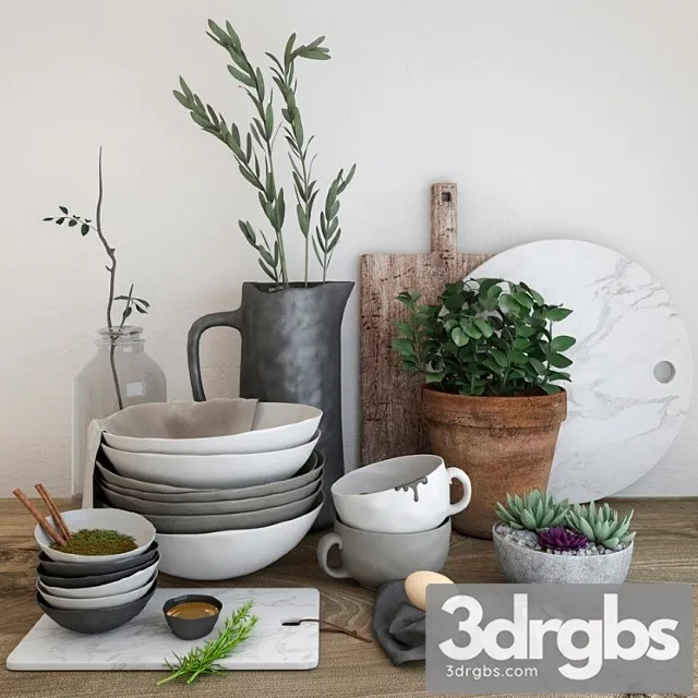 Ethnic Decor 3D Model Free
