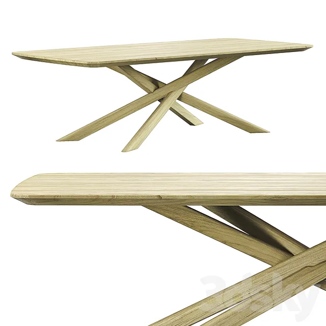Ethnicraft Mikado Coffee Table - Rectangular Free Download