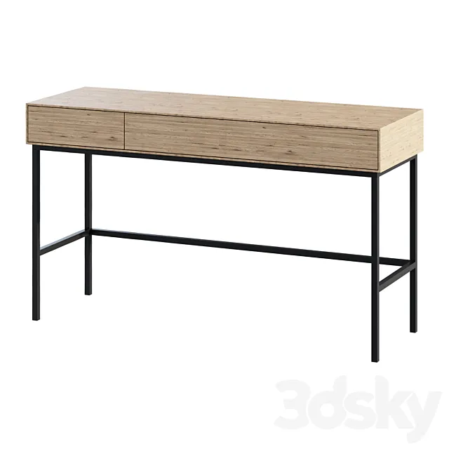 ETHNICRAFT WHITEBIRD BUREAU desktop 3D Model