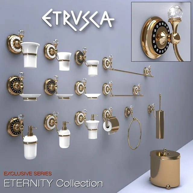 Etrusca Bagno ETERNITY collection 3D Model