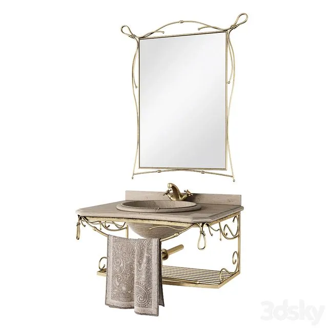 Etrusca Nodo Scorsoio 3D Model