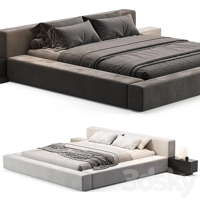 Eunomia Shop online Modern bed by El Malek 3D Model
