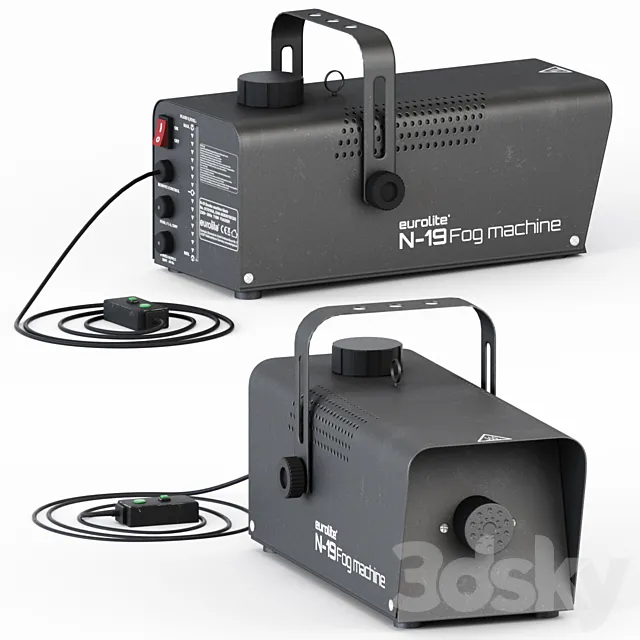 EUROLITE N-19 smoke generator 3D Model