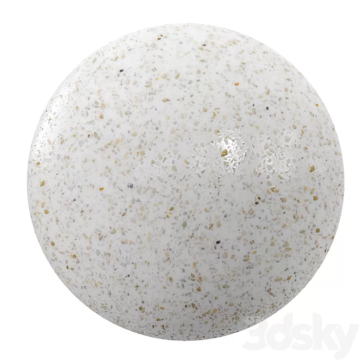 Euval Terrazzo 09 3D Model Free
