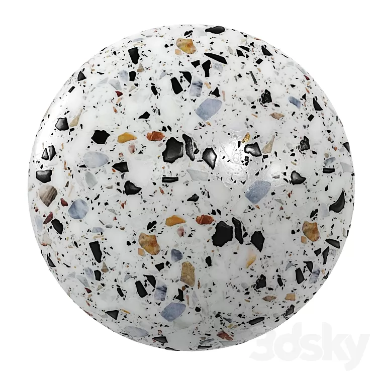 Euval Terrazzo 21 3D Model Free