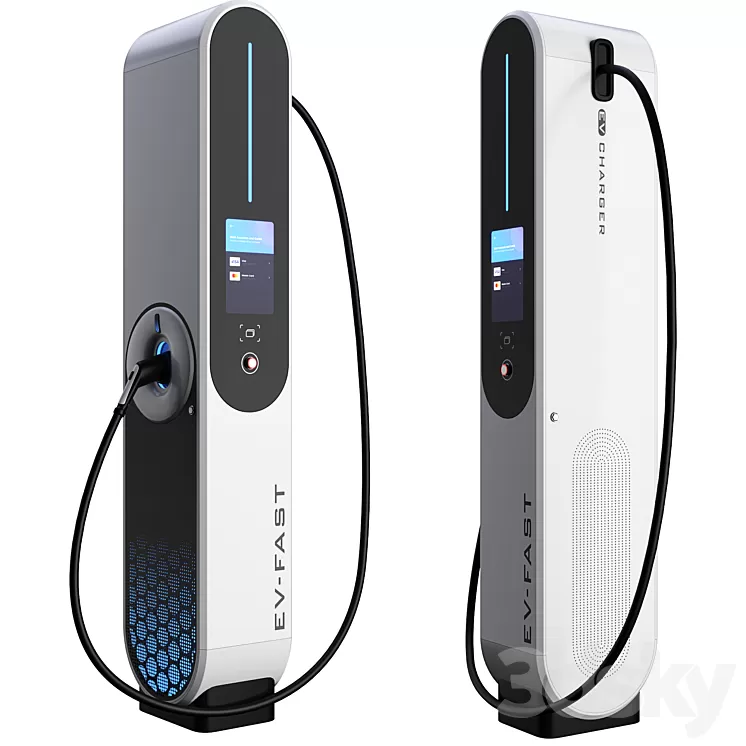 EV Charger 3D Model