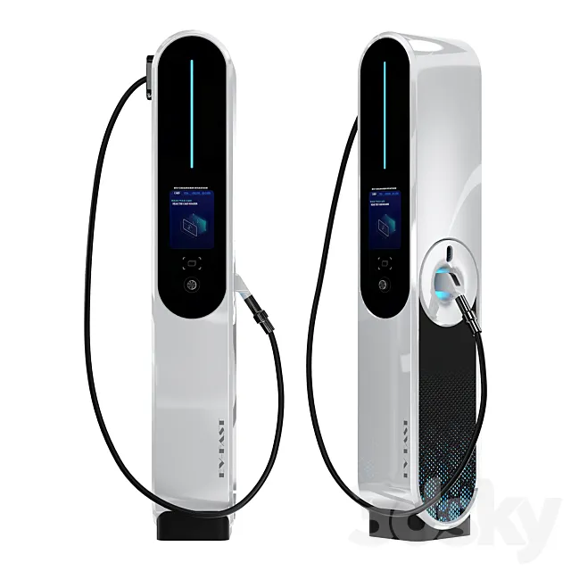 EV charger station Free Download