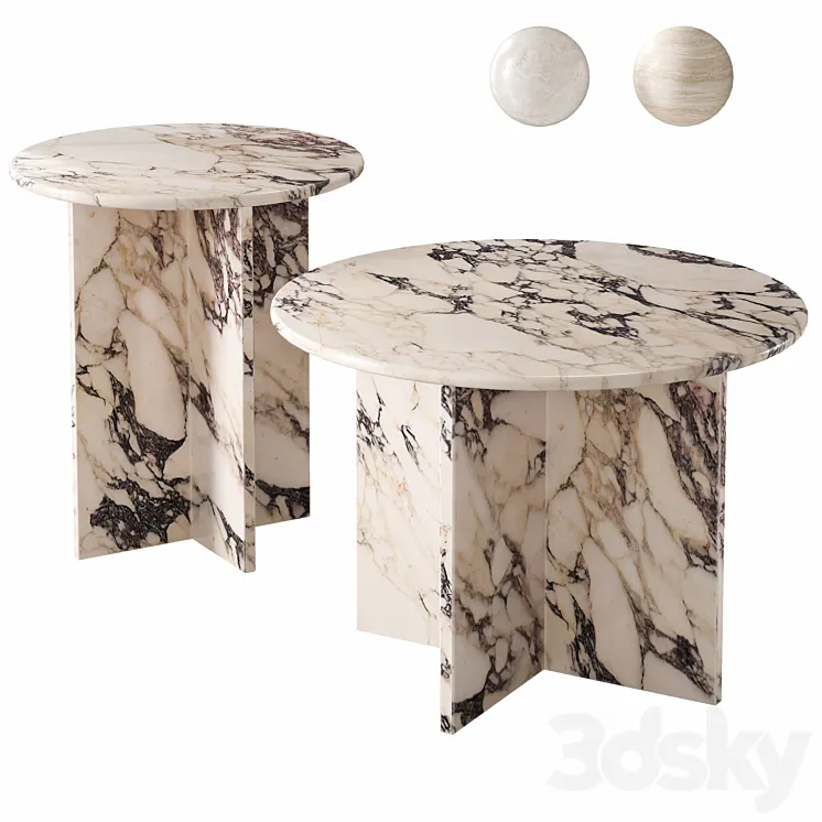 Evapaola Coffee Tables 3D Model Free