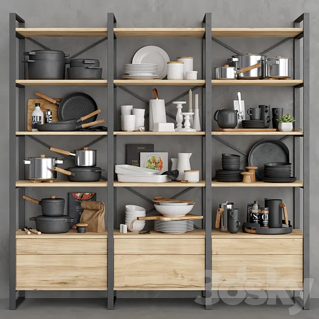 EvaSolo Pantry 3D Model