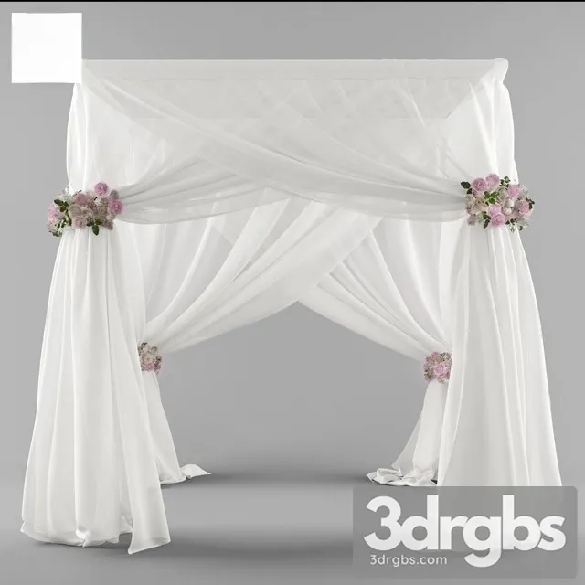 Event Curtain 3D Model Free