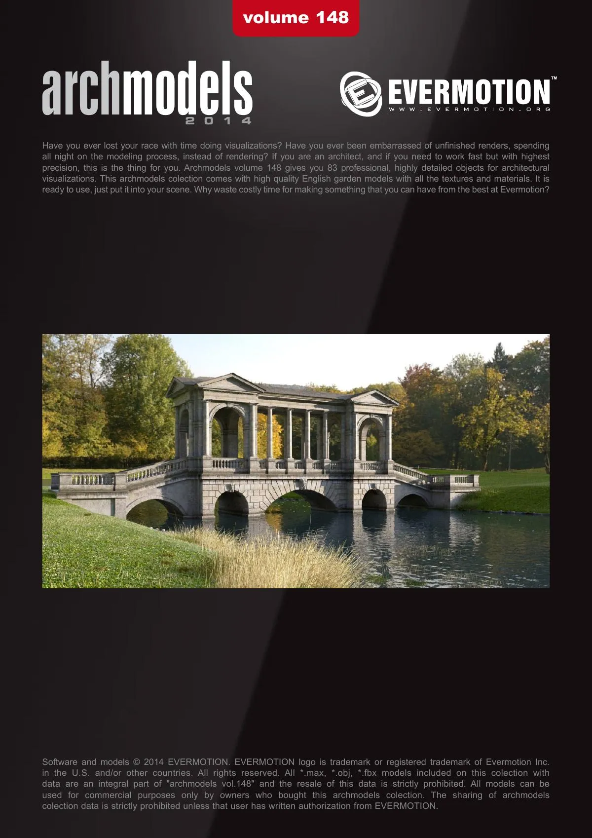 Evermotion Archmodels Vol 148 [English garden]