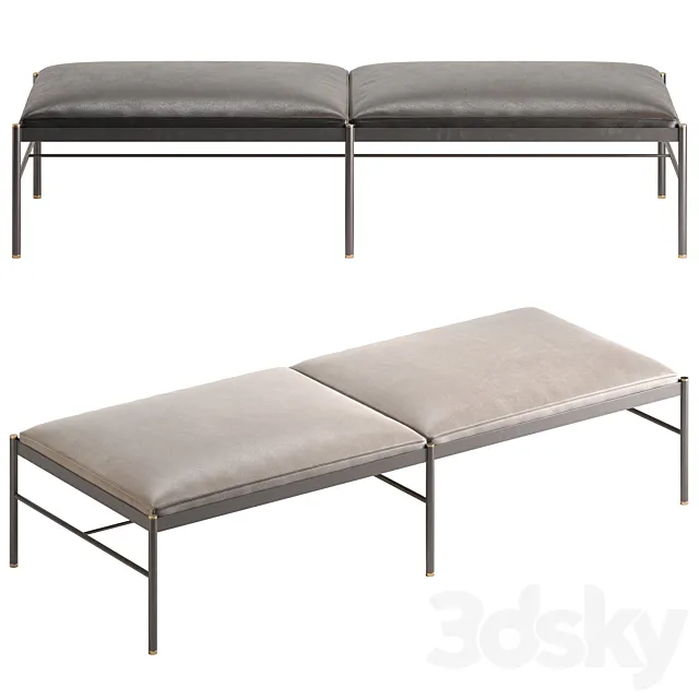 Ex.t _ Rest Daybed 3D Model