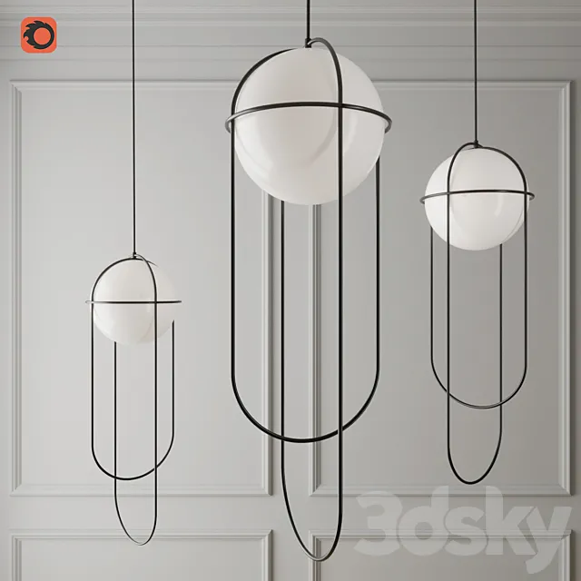 Exclusive Orbit Pedant Light 3DModel