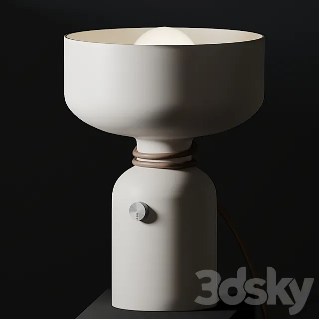 Exclusive Spotlight Volumes C Series Table Lamp By Lukas Peet 3DModel