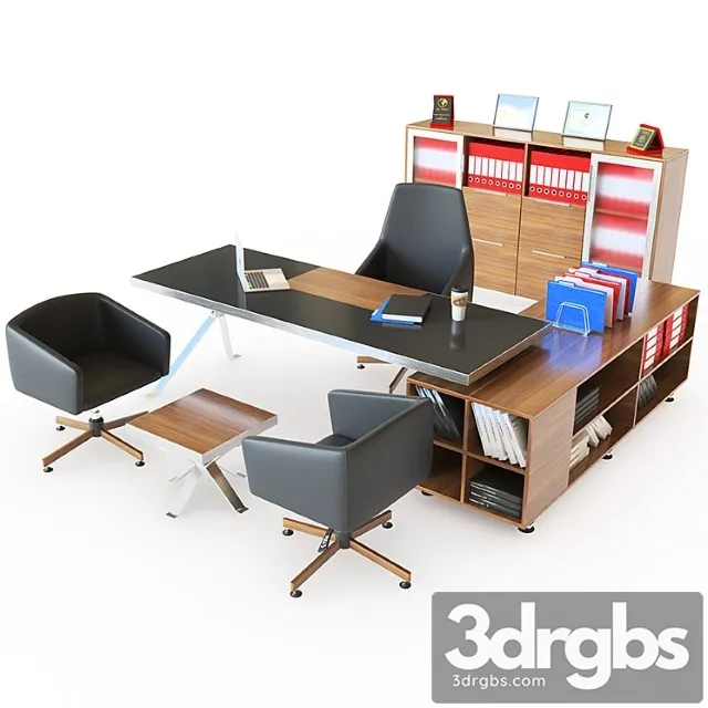 Executive office - 1 2 3D Model Free