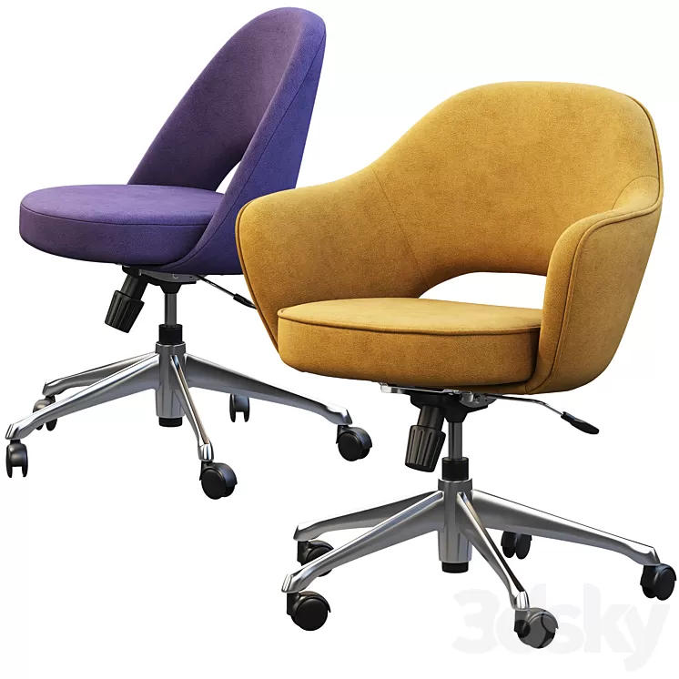 Executive task chairs 3D Model