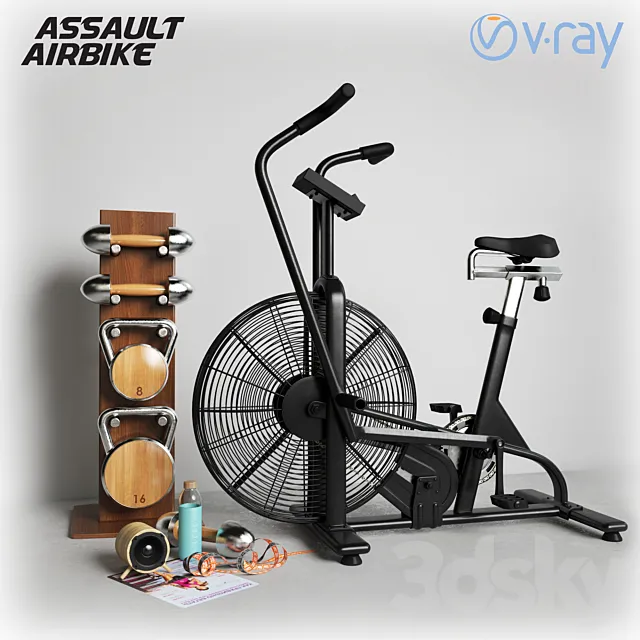 Exercise bike 3DModel