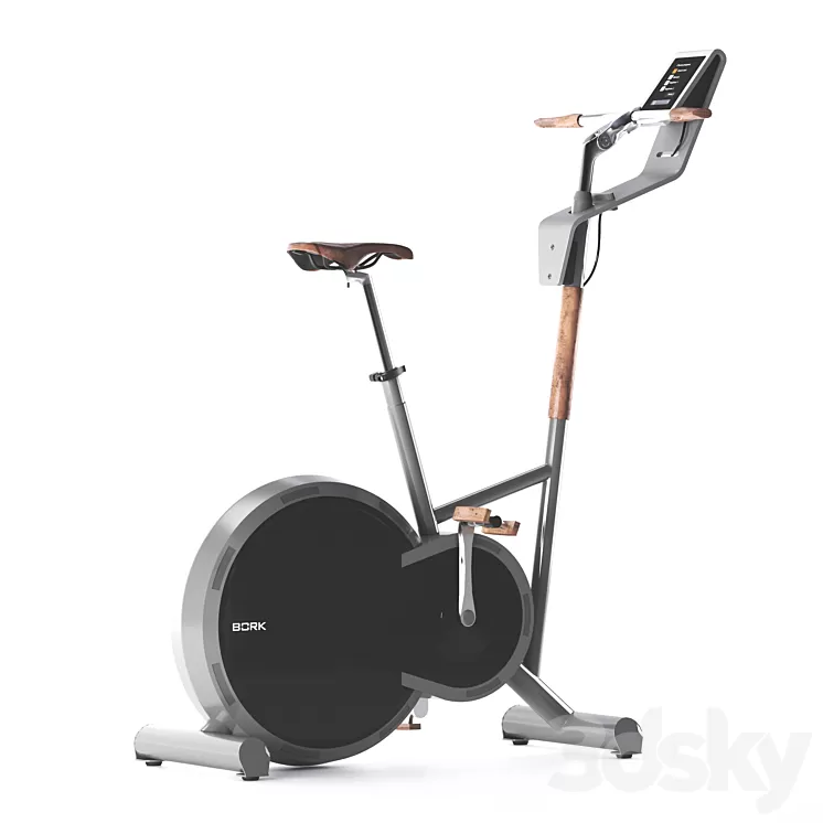 Exercise bike BORK D672 3D Model