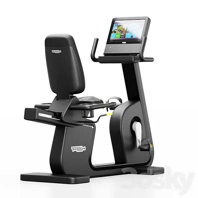 Exercise bike Technogym Artis Recline Free Download