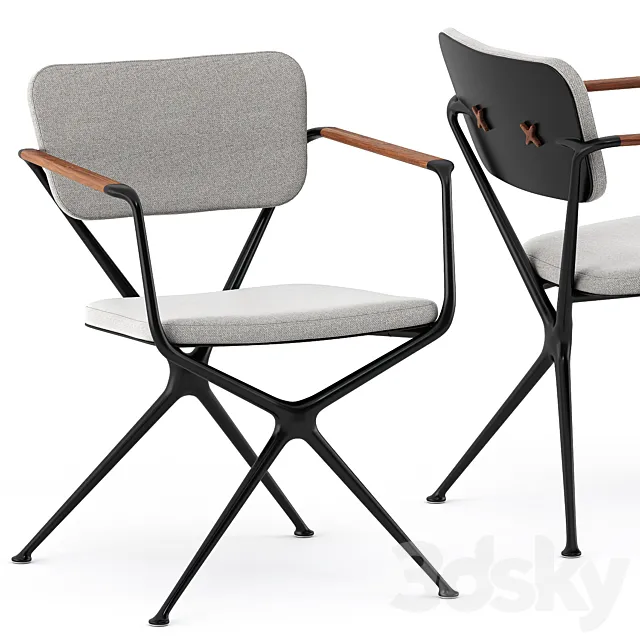 EXES CHAIR by Royal Botania 3D Model