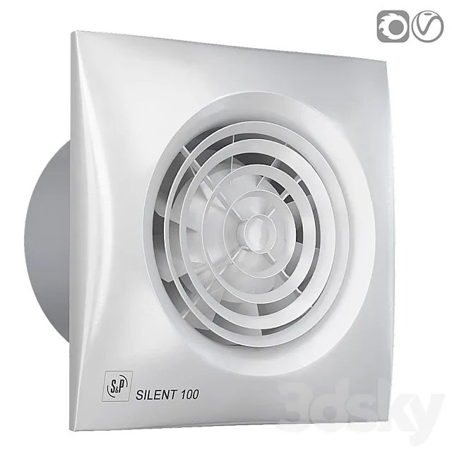 Exhaust fan Soler & Palau 3D Model