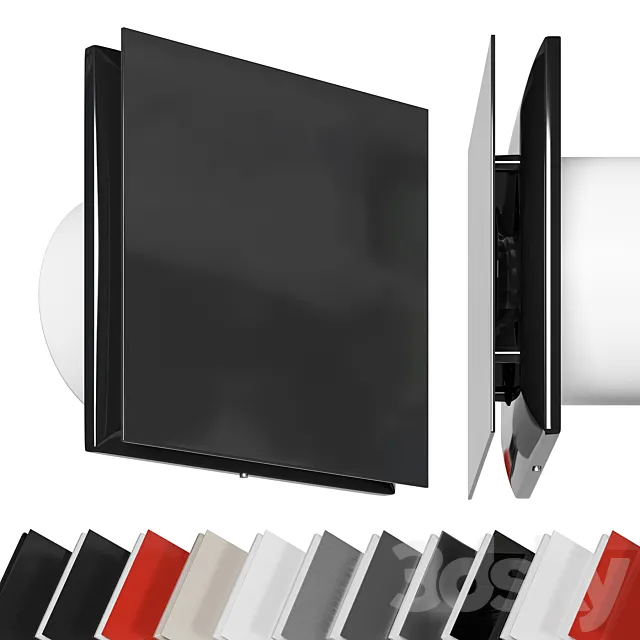 Exhaust fan Vents Solid and Vents Ace (100 125) 3D Model