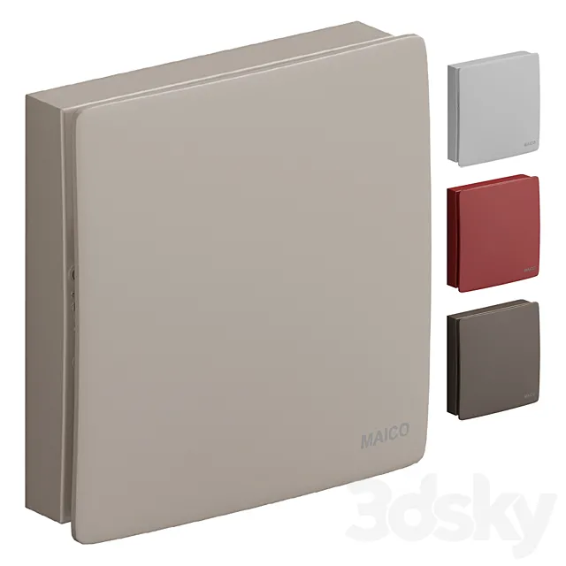 Exhaust fans for bathroom 1 3D Model