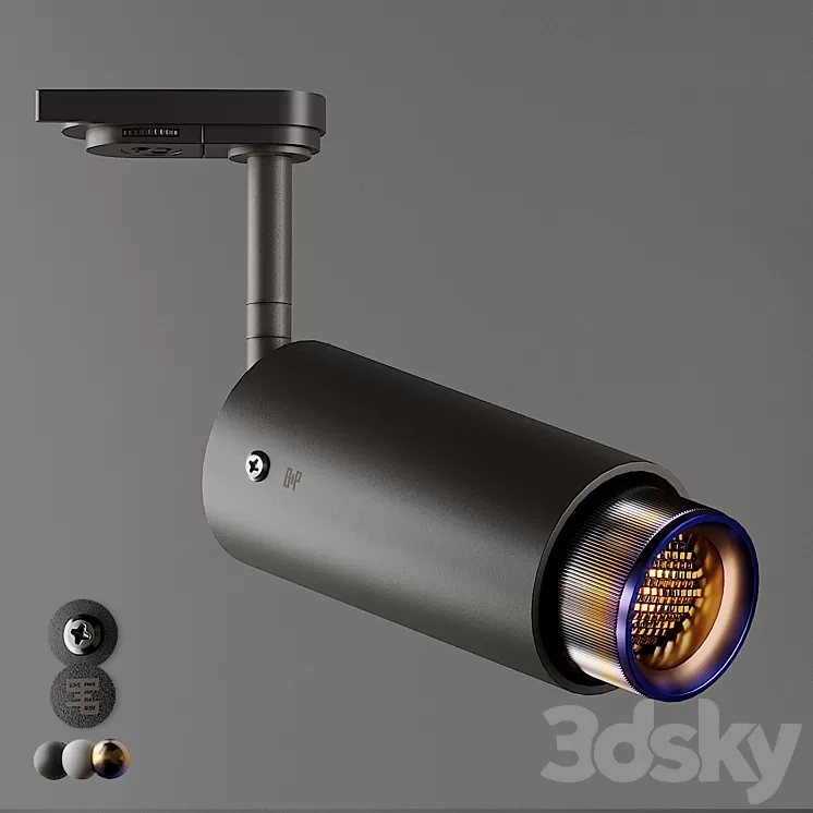 Exhaust Track by Buster and Punch 3D Model