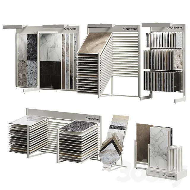 Exhibitor stands for tiles and porcelain stoneware Free Download