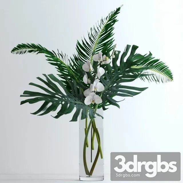 Exotic bouquet 3D Model Free