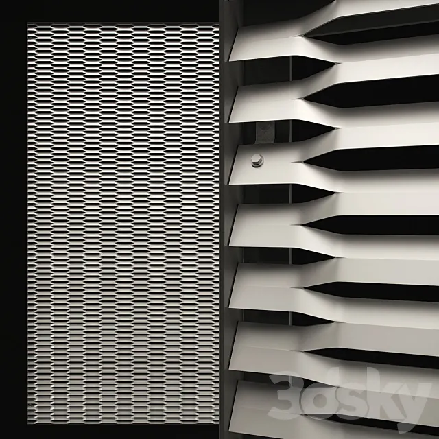 Expanded metal mesh - 123x35 mm Free Download