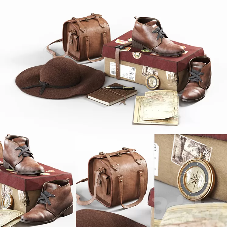 Explorer set 3D Model