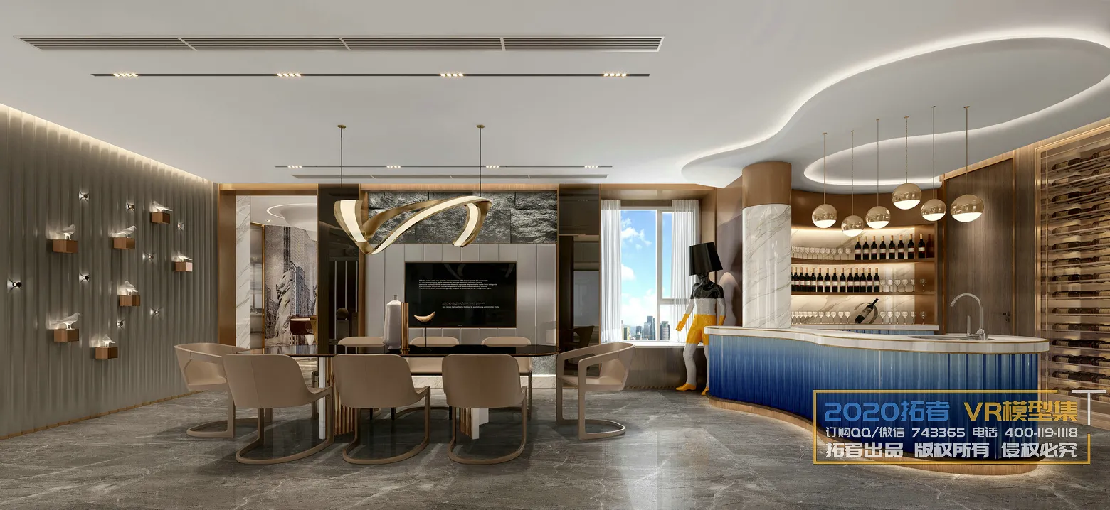 Extension Interior 20 - 10 - VIPROOM RESTAURANT - 12