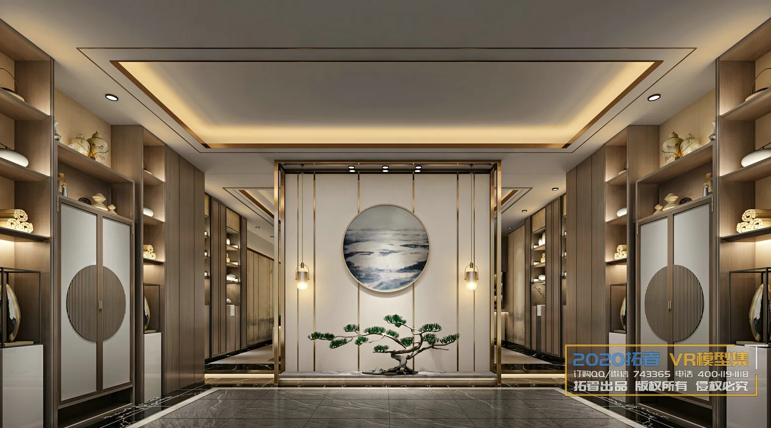 Extension Interior 20 - 12 - ELEVATOR & CORRIDOR - 1