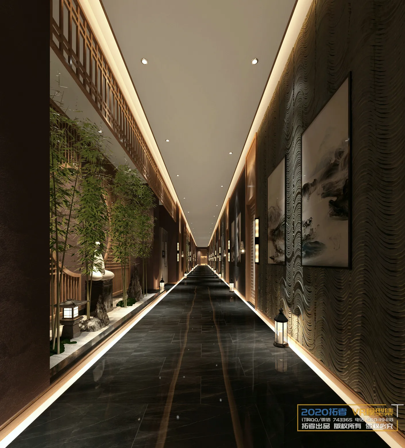 Extension Interior 20 - 12 - ELEVATOR & CORRIDOR - 14