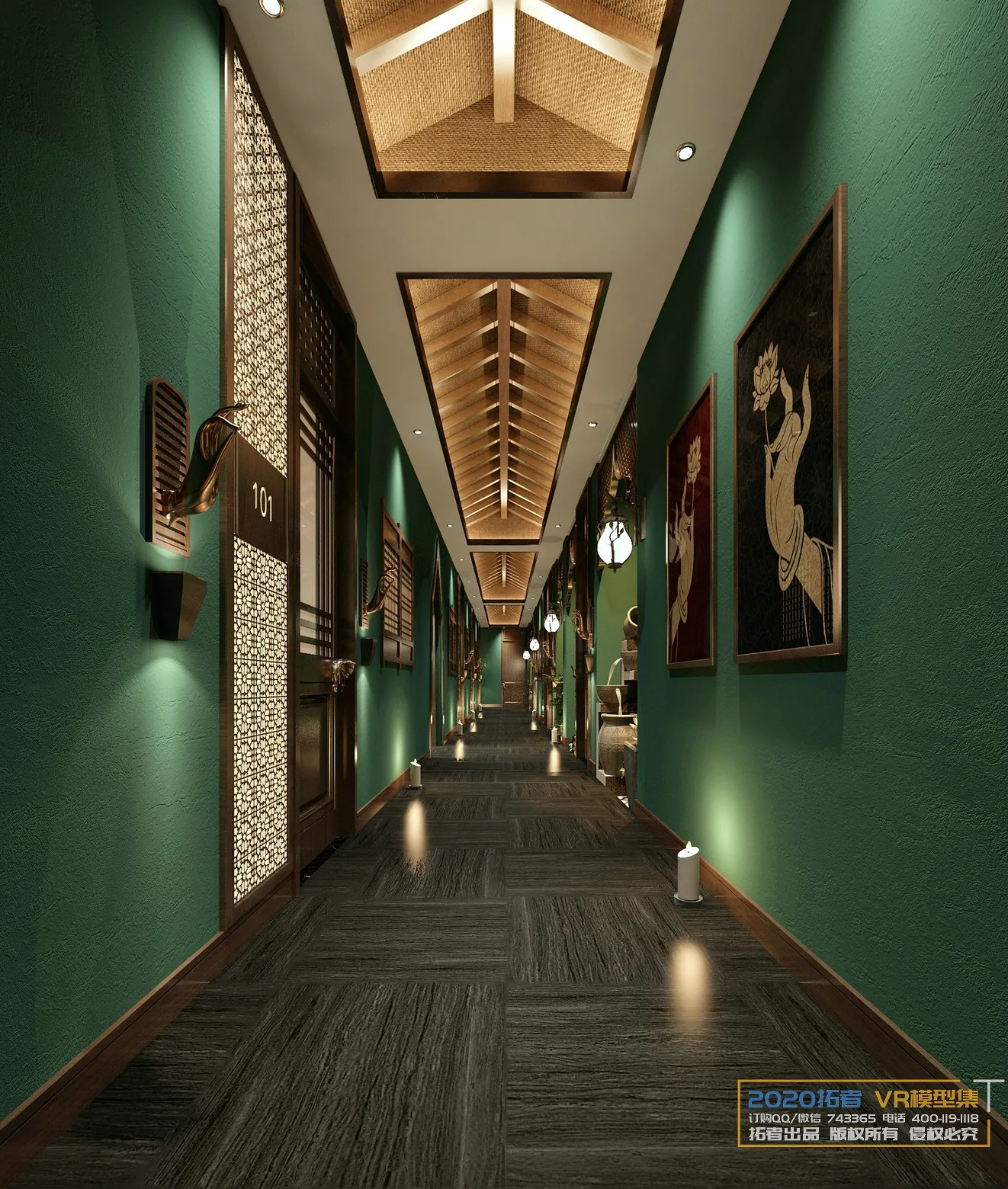 Extension Interior 20 - 12 - ELEVATOR & CORRIDOR - 16