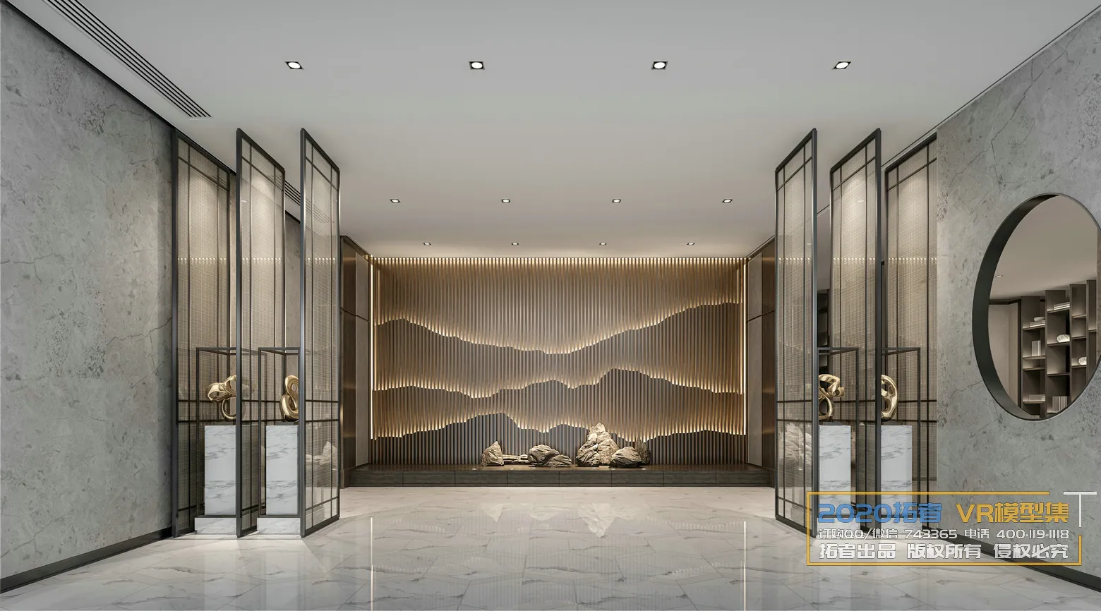 Extension Interior 20 - 12 - ELEVATOR & CORRIDOR - 2