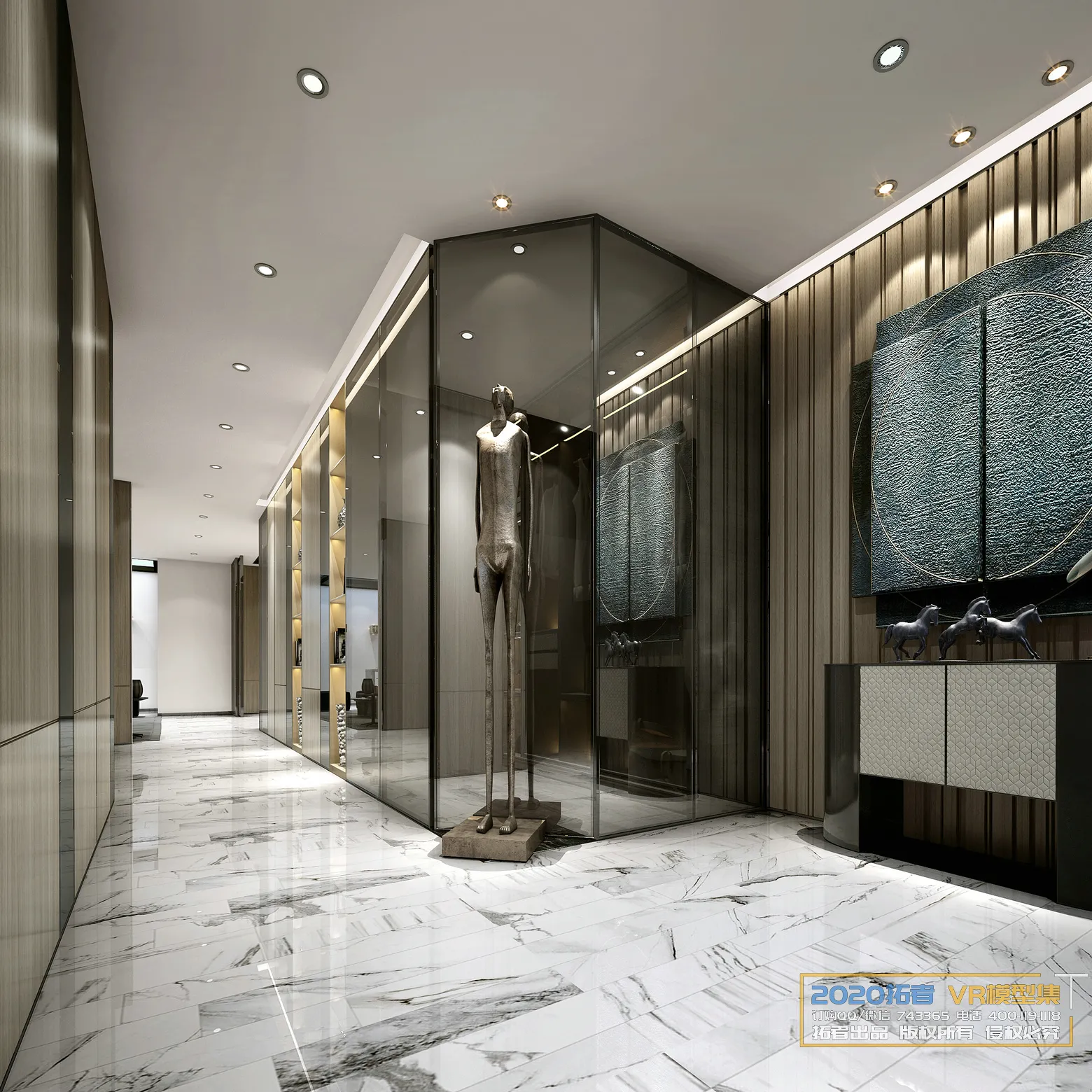 Extension Interior 20 - 12 - ELEVATOR & CORRIDOR - 26