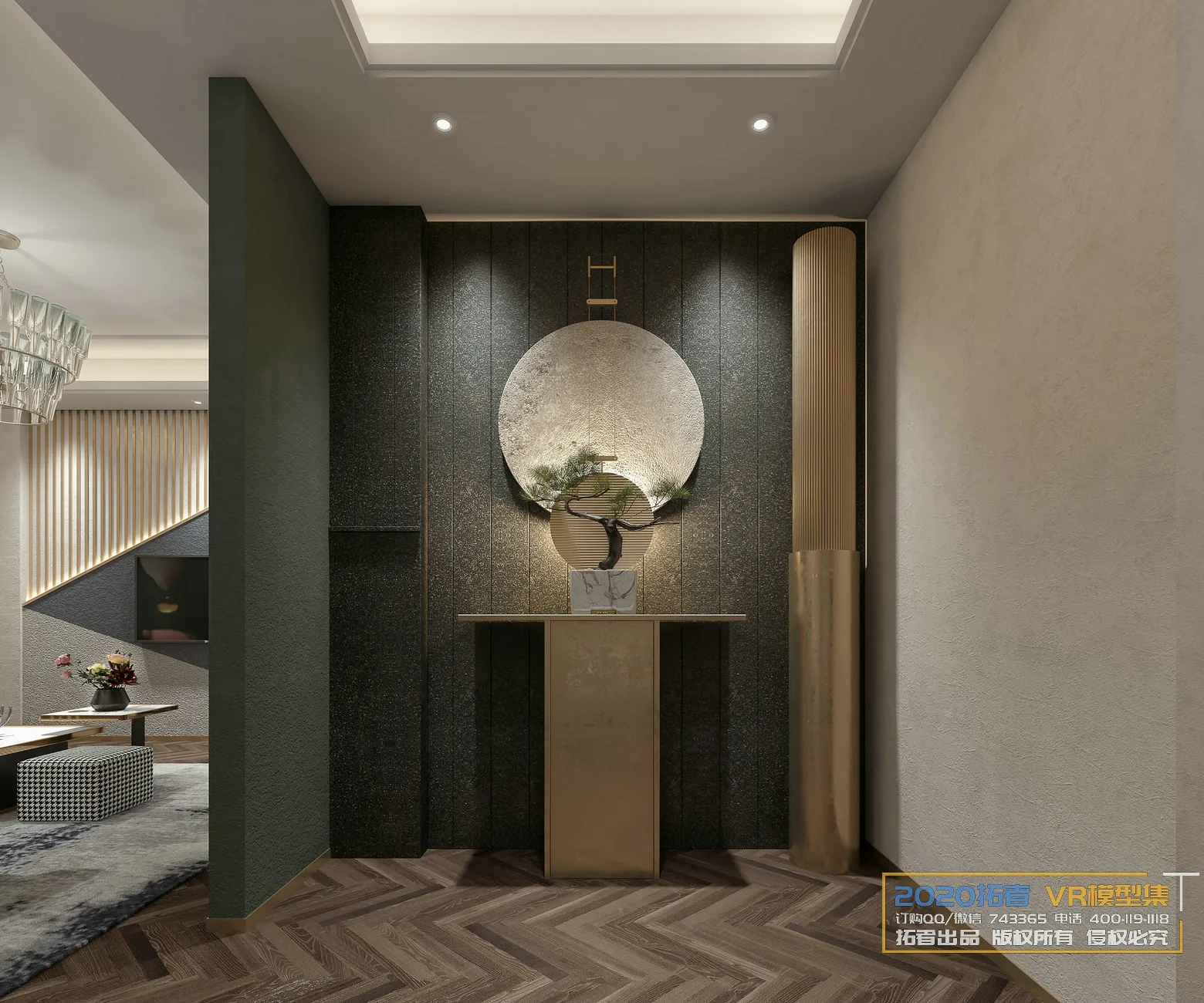 Extension Interior 20 - 12 - ELEVATOR & CORRIDOR - 30