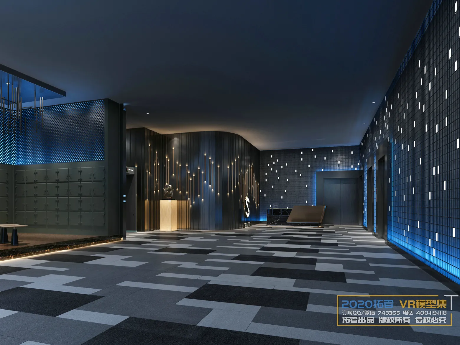 Extension Interior 20 - 12 - ELEVATOR & CORRIDOR - 37