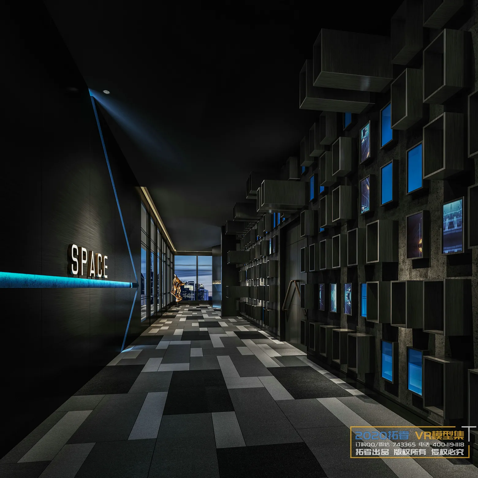 Extension Interior 20 - 12 - ELEVATOR & CORRIDOR - 38