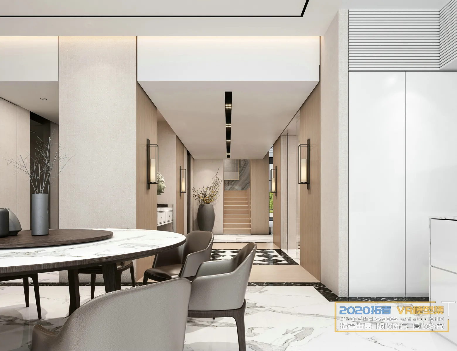 Extension Interior 20 - 12 - ELEVATOR & CORRIDOR - 43