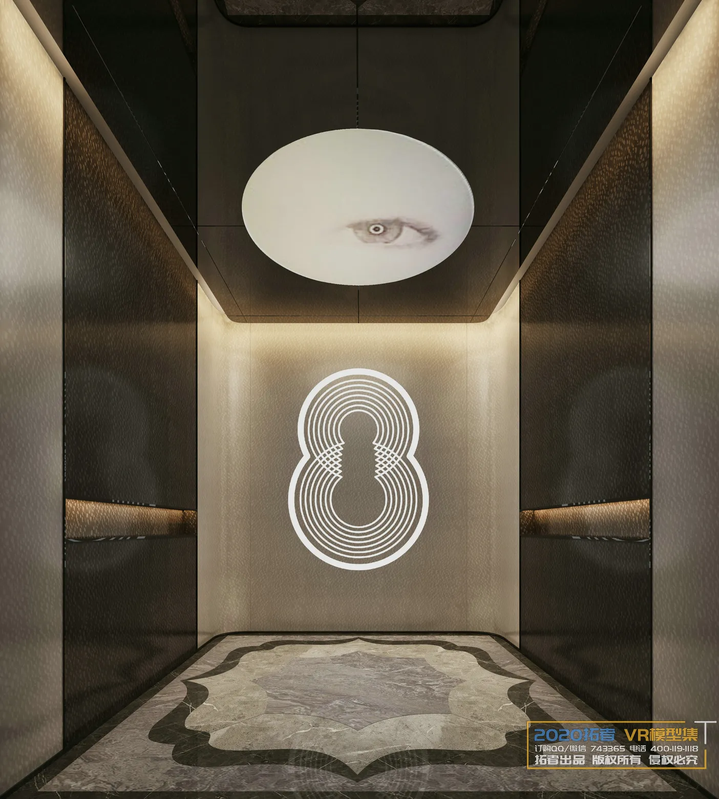 Extension Interior 20 - 12 - ELEVATOR & CORRIDOR - 46