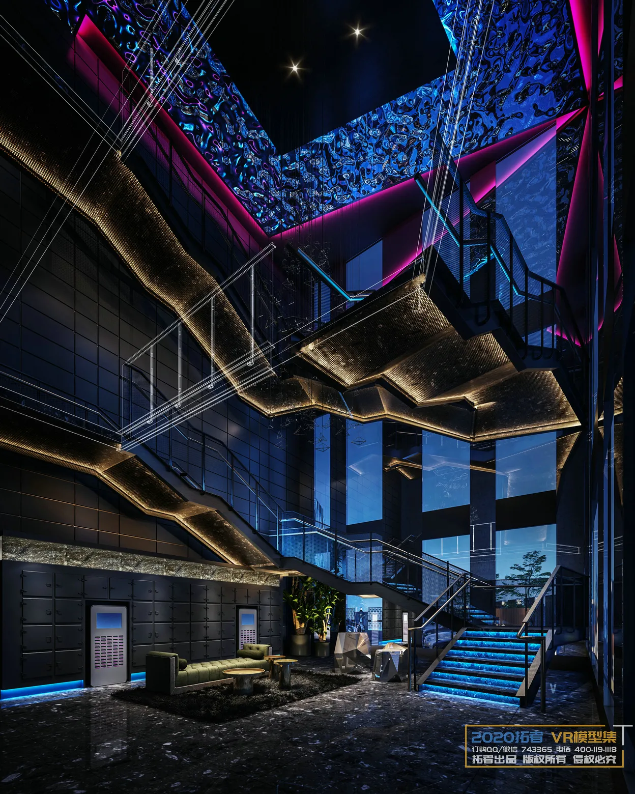 Extension Interior 20 - 12 - ELEVATOR & CORRIDOR - 50