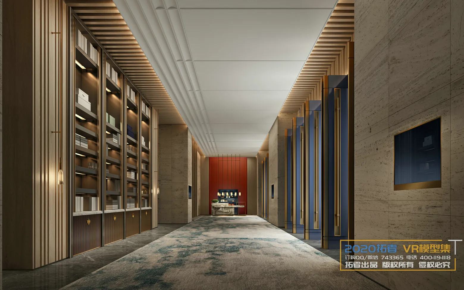 Extension Interior 20 - 12 - ELEVATOR & CORRIDOR - 6