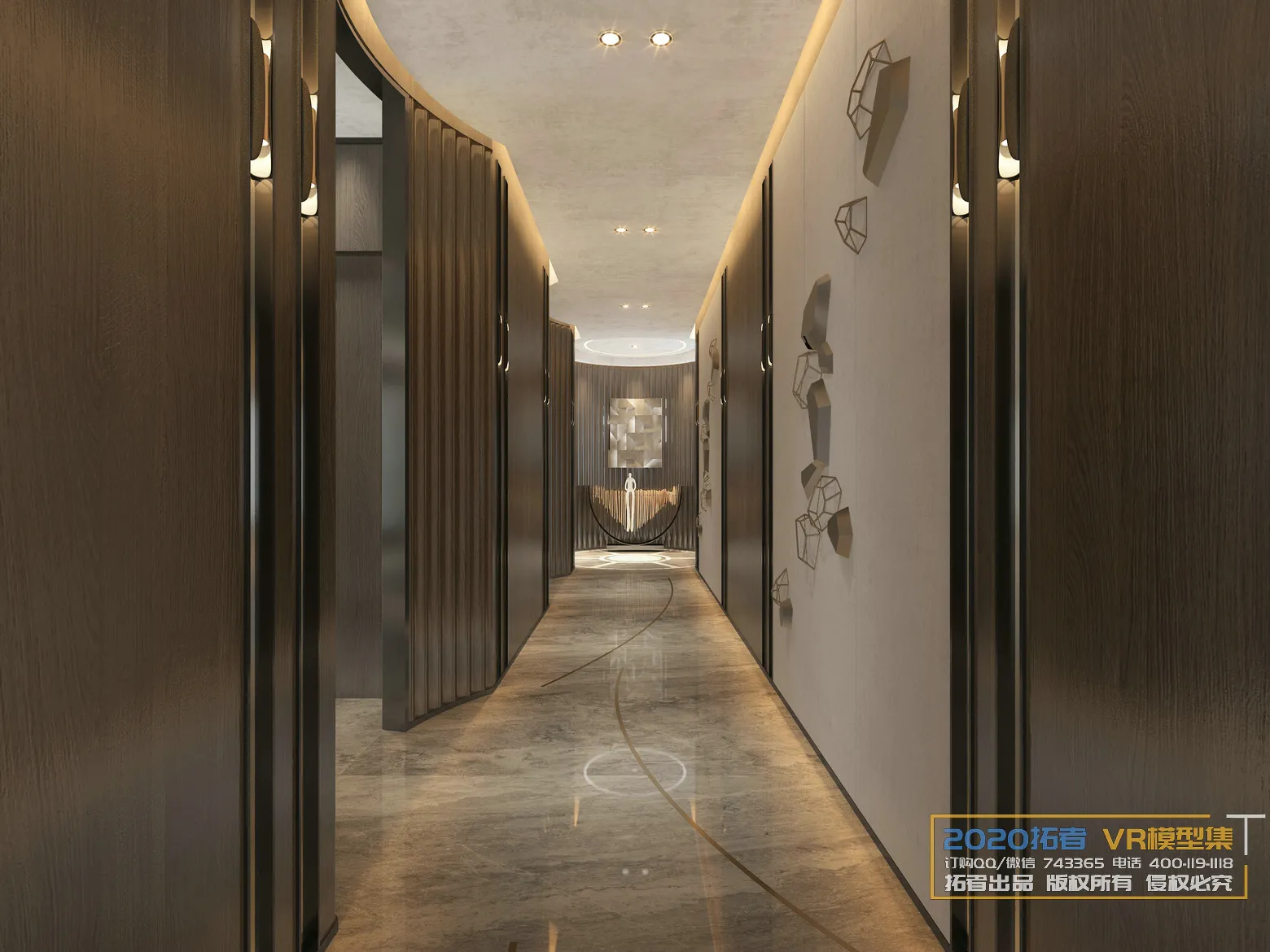 Extension Interior 20 - 12 - ELEVATOR & CORRIDOR - 8