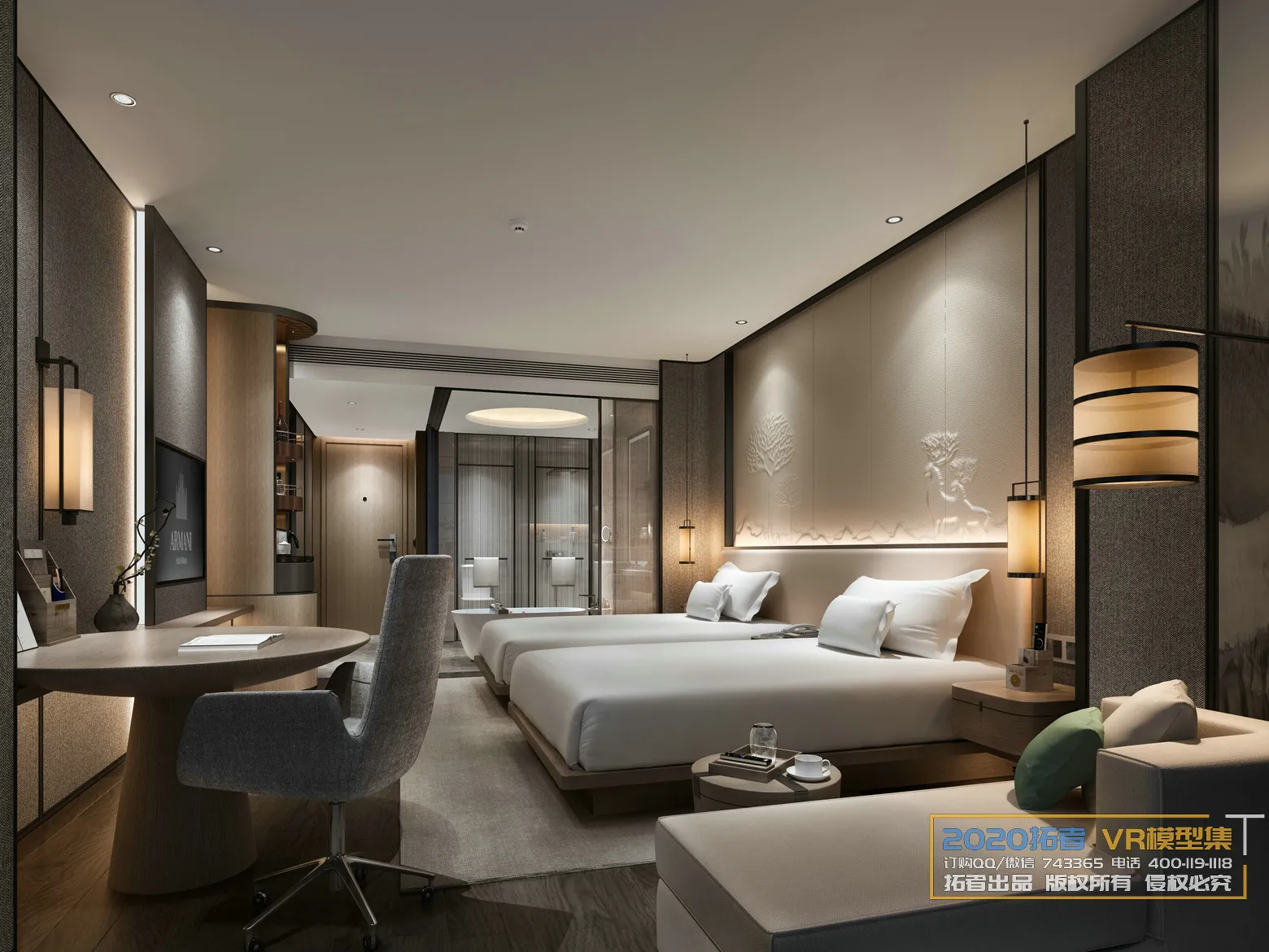 Extension Interior 20 - BEDROOM - 133