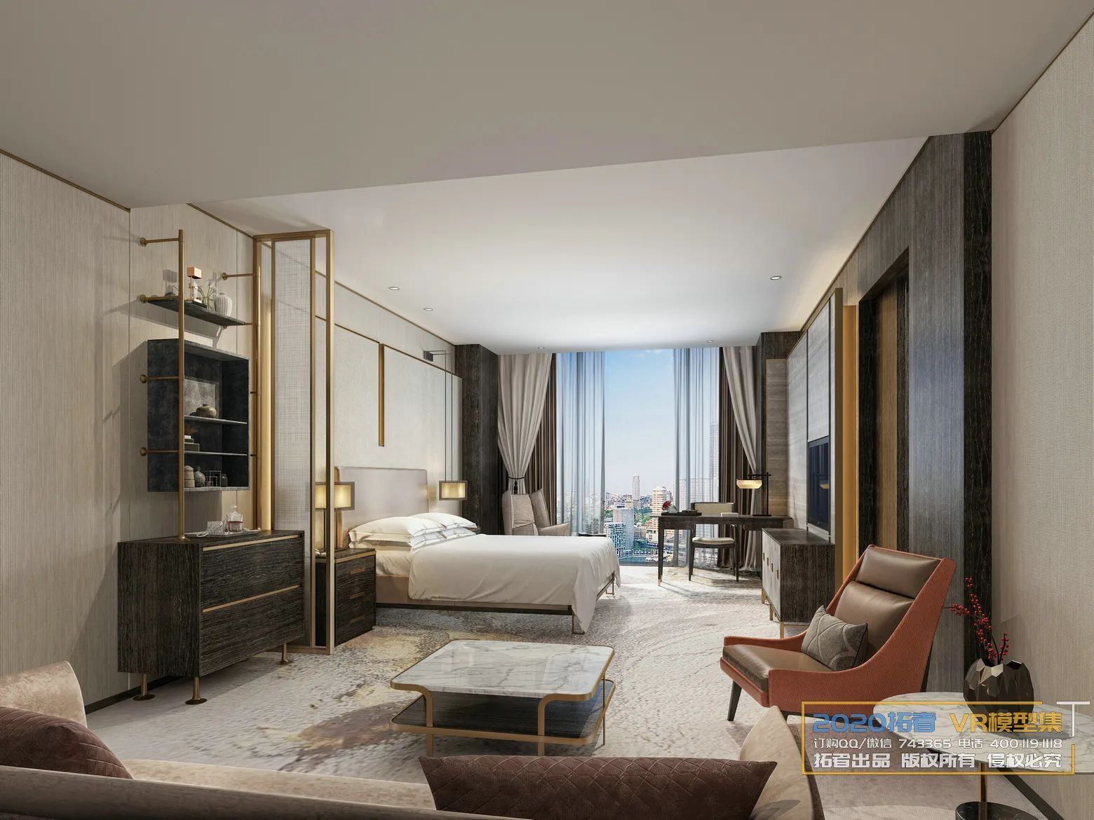 Extension Interior 20 - BEDROOM - 142