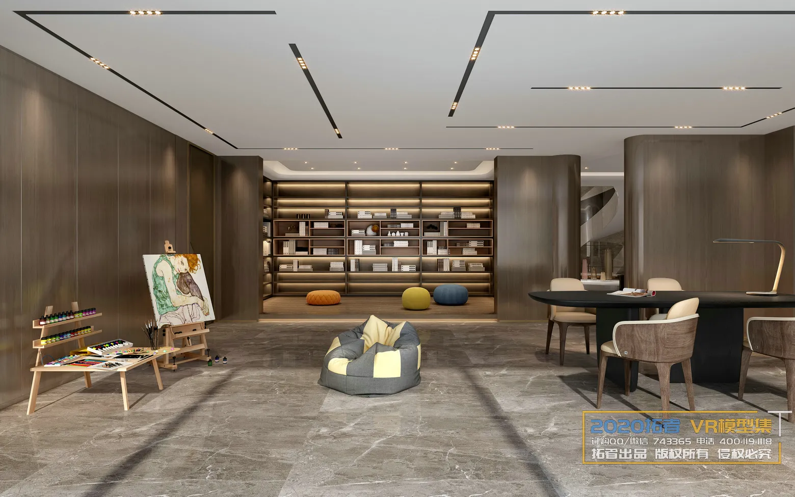 Extension Interior 20 - STUDY & WORKS - 16