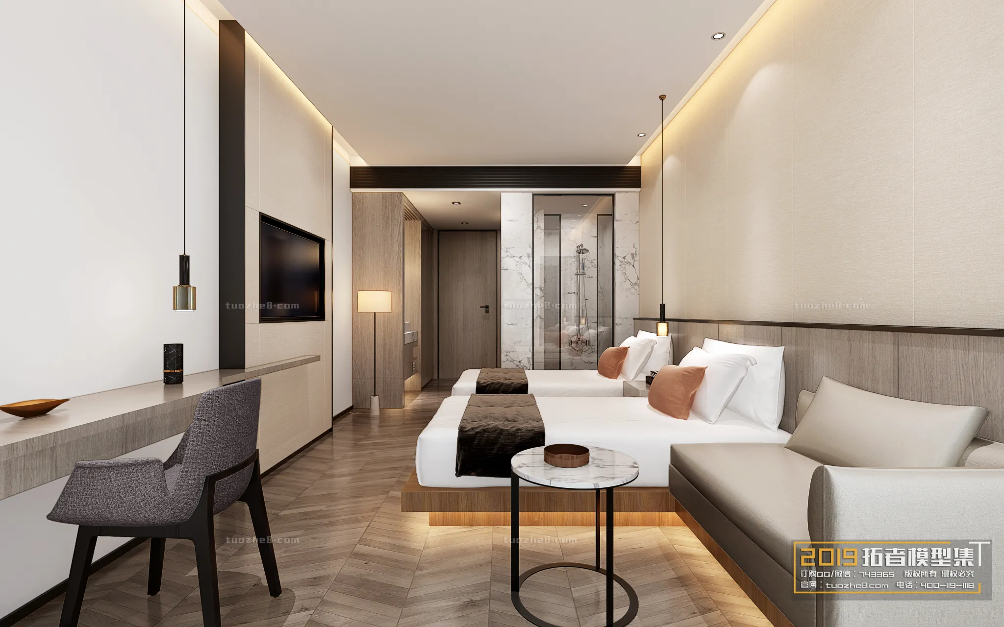 Extension Interior - BEDROOM - 017